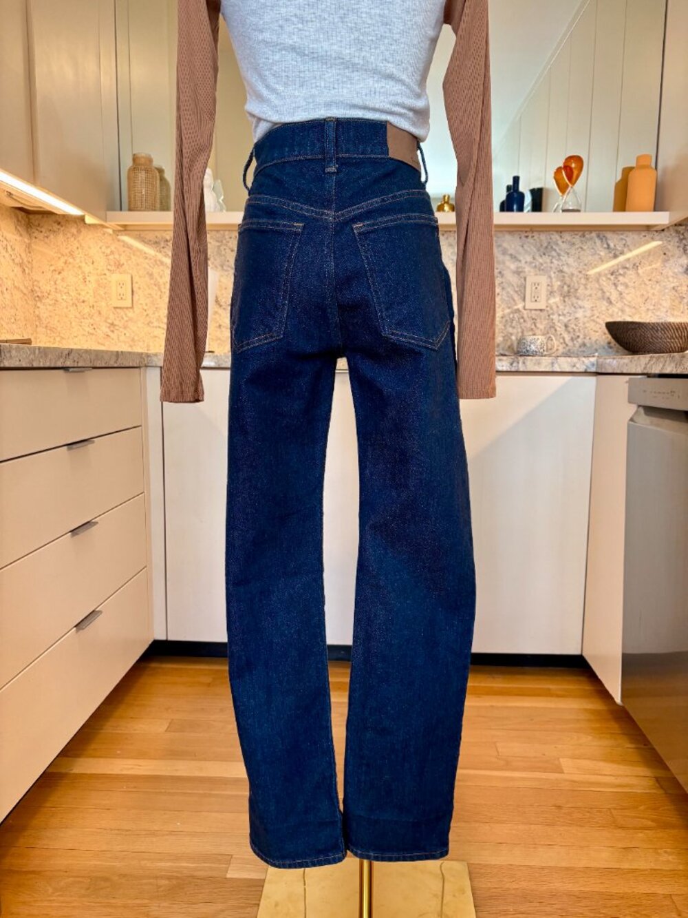 Madewell The '90s Straight Jean in Norman Wash - size 25 - Picture 2 of 9